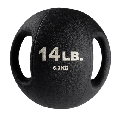 Тренировочный мяч с хватами 6,4 кг (14lb)